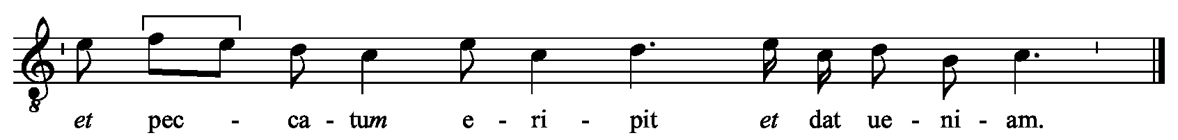 Refrain musical notation